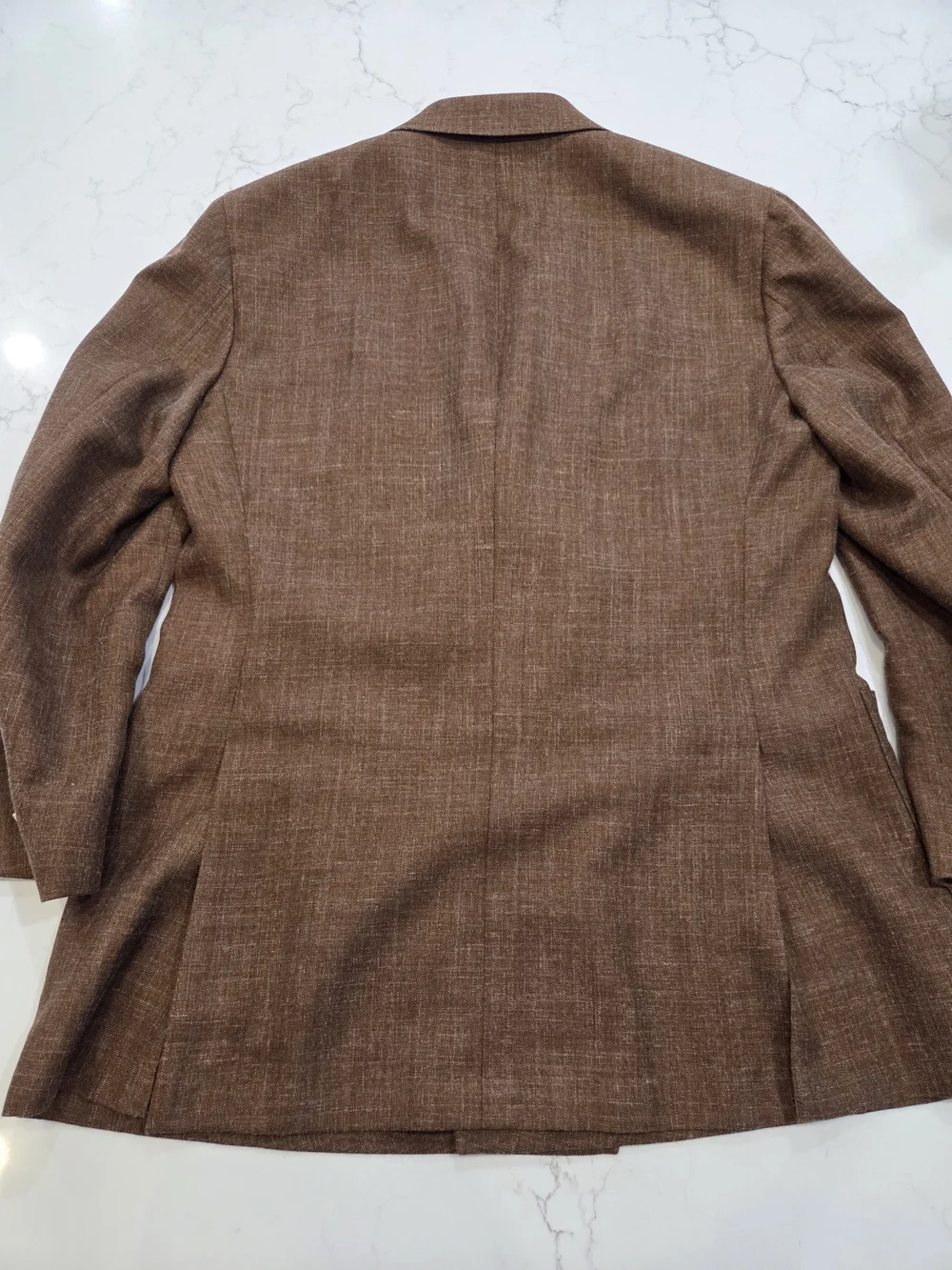 Spier & Mackay Brown Double-Breasted Sport Coat - Size 40 Contemporary